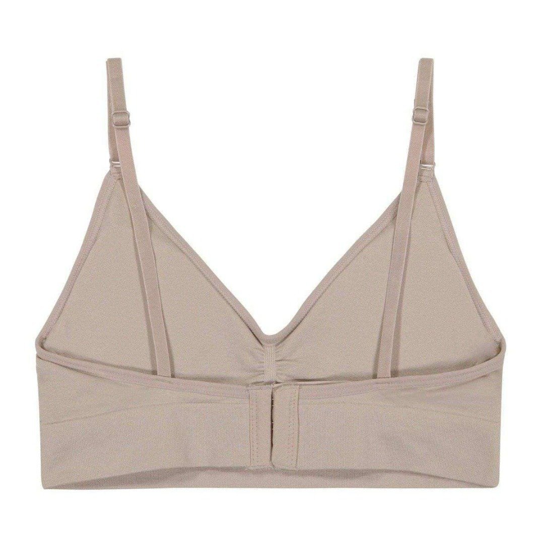 EVERYDAY BRA for teen girls and women, fits AA to DDD cup sizes. BRABAR wireless bra with back closure for t-shirt bra girls