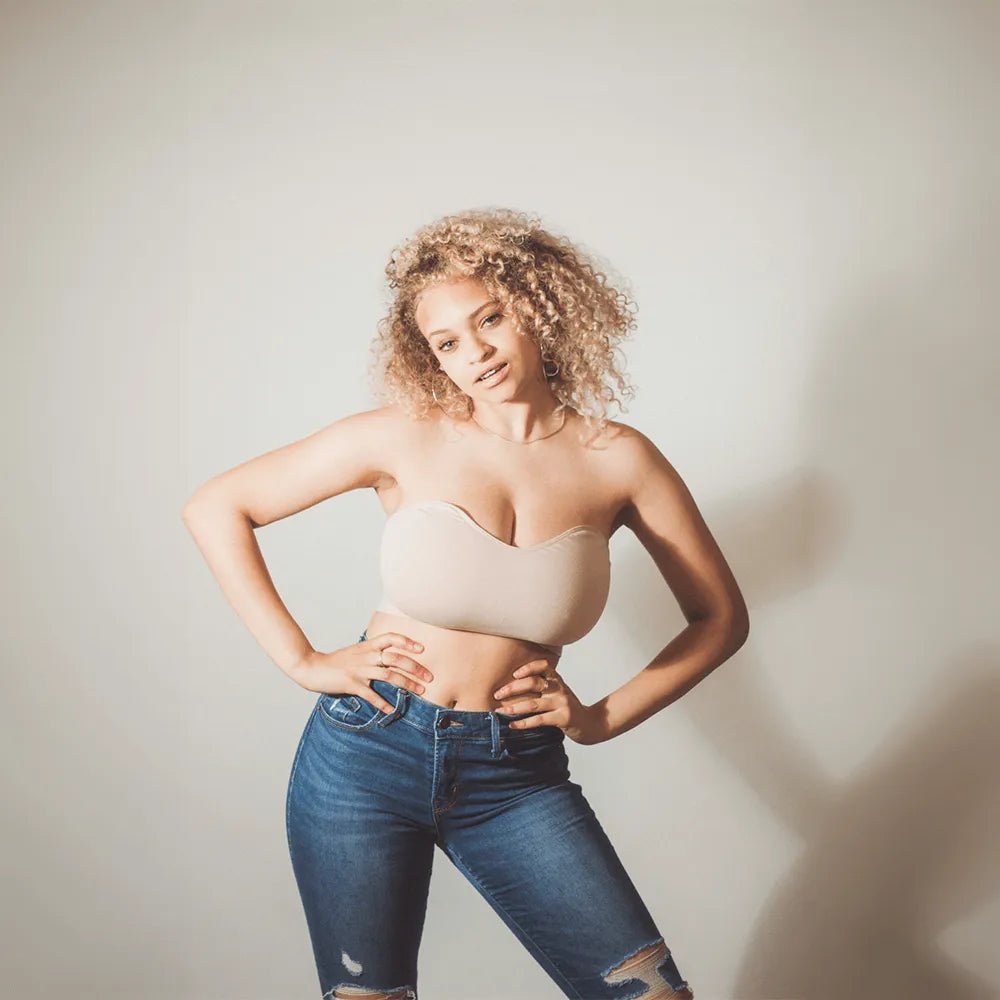 SOFT STRAPLESS BRA TOP SOFT BRALETTE TUBE TOP BRA
Super soft, supportive, wireless bra fits A, B, C, D, DD/E, DDD/F cup size