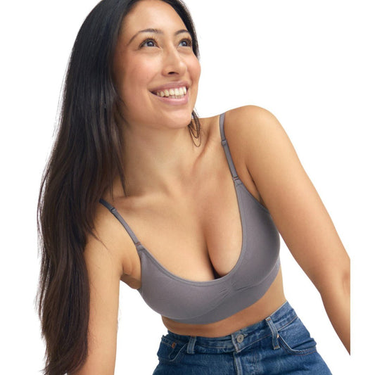 BRABAR Soft Push-Up Bra with Back Closure, wire-free construction built for petite AA, A, and B cups