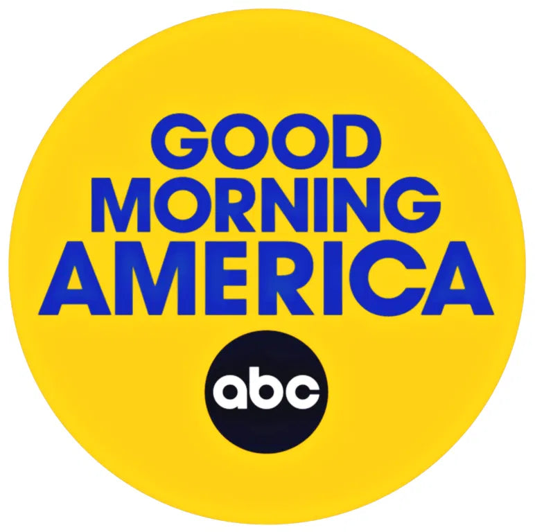 Good Morning America logo with yellow circle and ABC logo