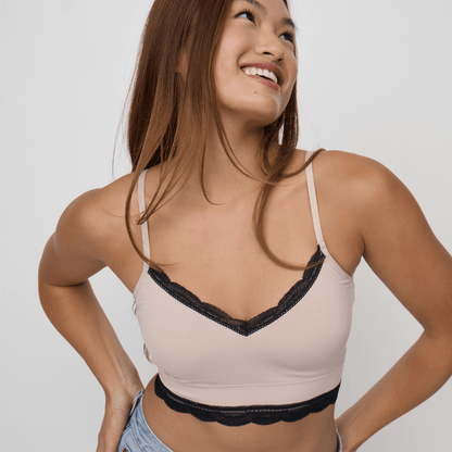 EVERYDAY LONGLINE CAMI BRA w LACECAMI BRA TOPBRABAR