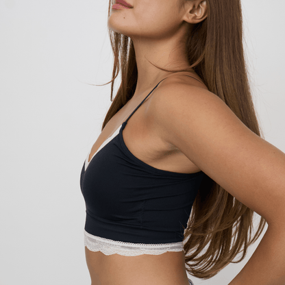 EVERYDAY LONGLINE CAMI BRA w LACECAMI BRA TOPBRABAR