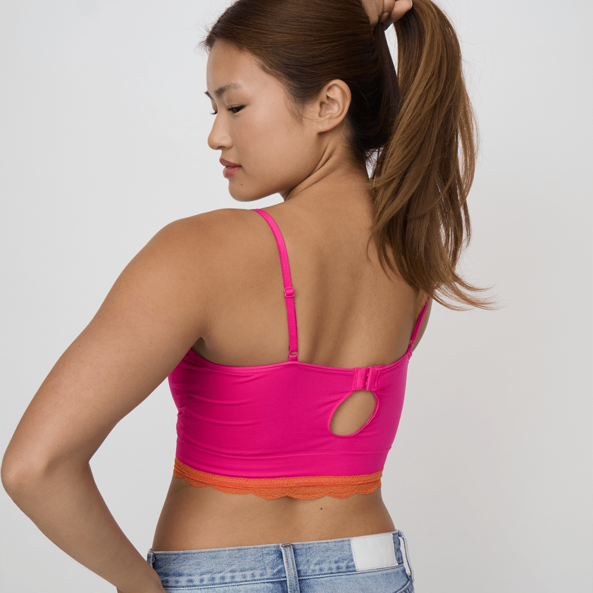 EVERYDAY LONGLINE CAMI BRA w LACECAMI BRA TOPBRABAR