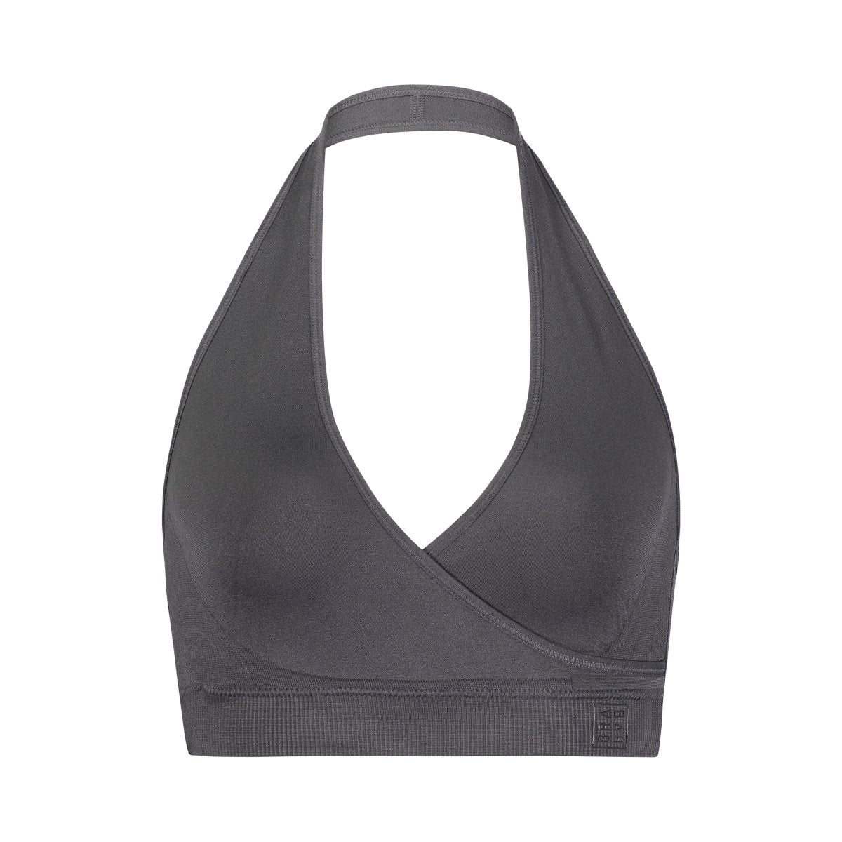 BRABAR HUG Halter Bralette, Asphalt (BB100) S/M BRABAR HUG Halter Bralette, Asphalt (BB100) S/M