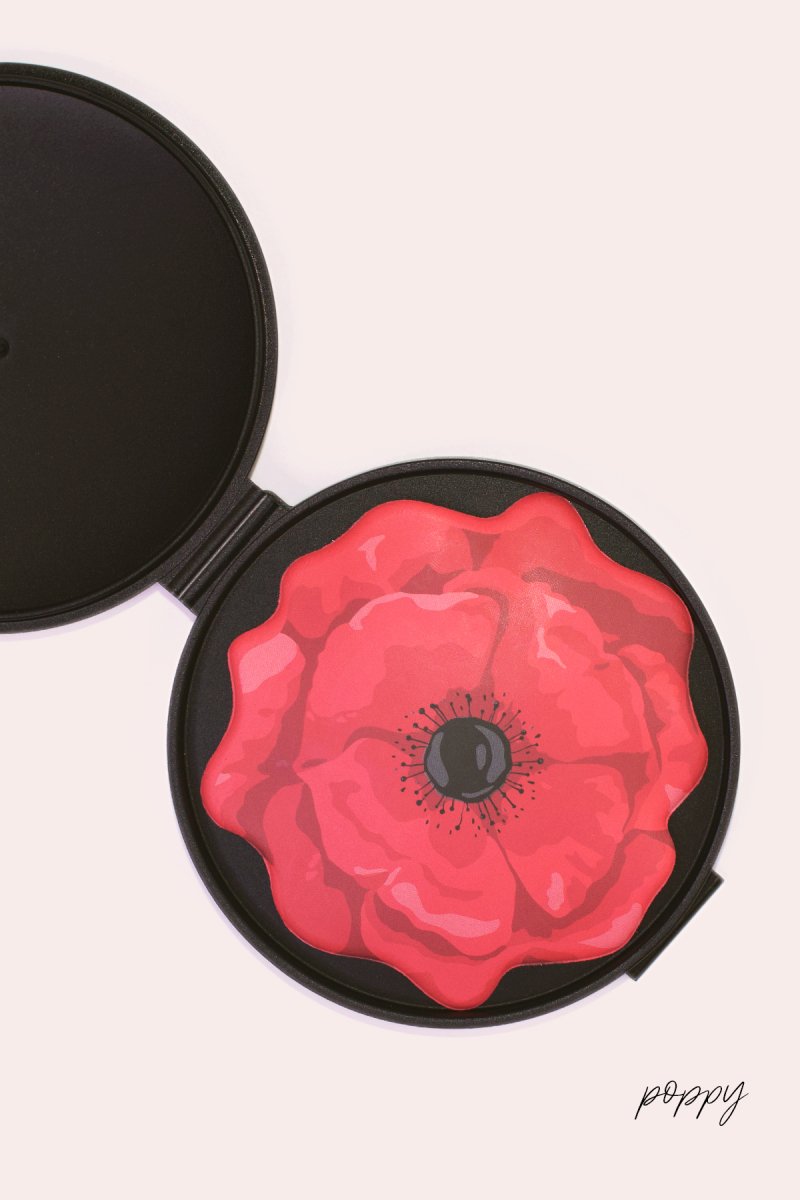 Lollipetals - Reusable Nipple Covers - Red PoppyLollipetalsNIPPLE COVERBRABAR